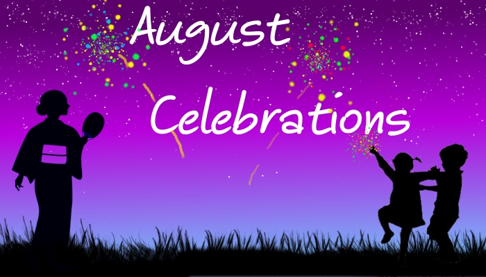 Monthly Writing Theme: August Celebrations